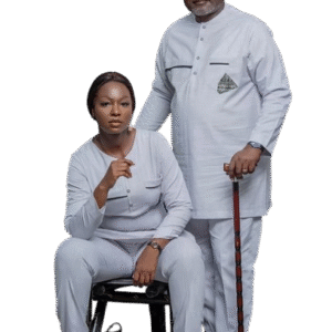 Ensembla Gris & Tissé